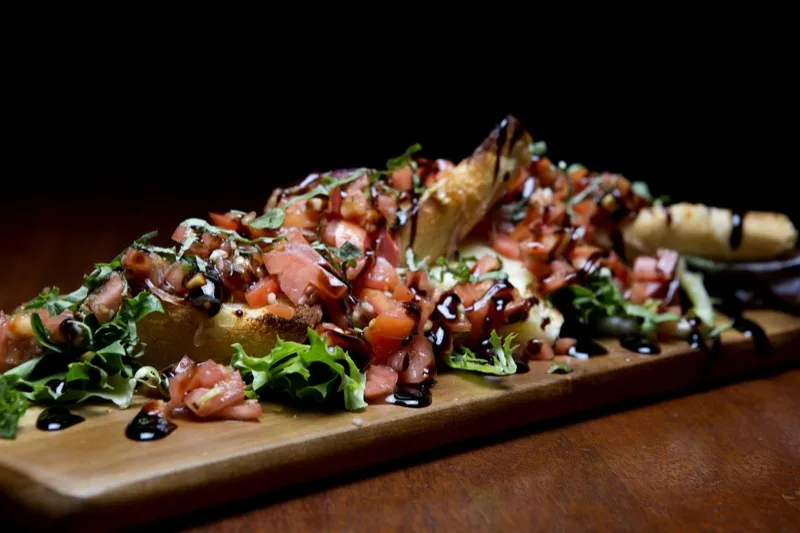 Bruschetta appetizer