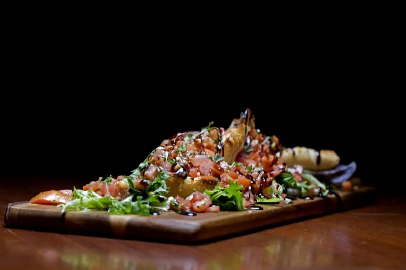 Bruschetta appetizer